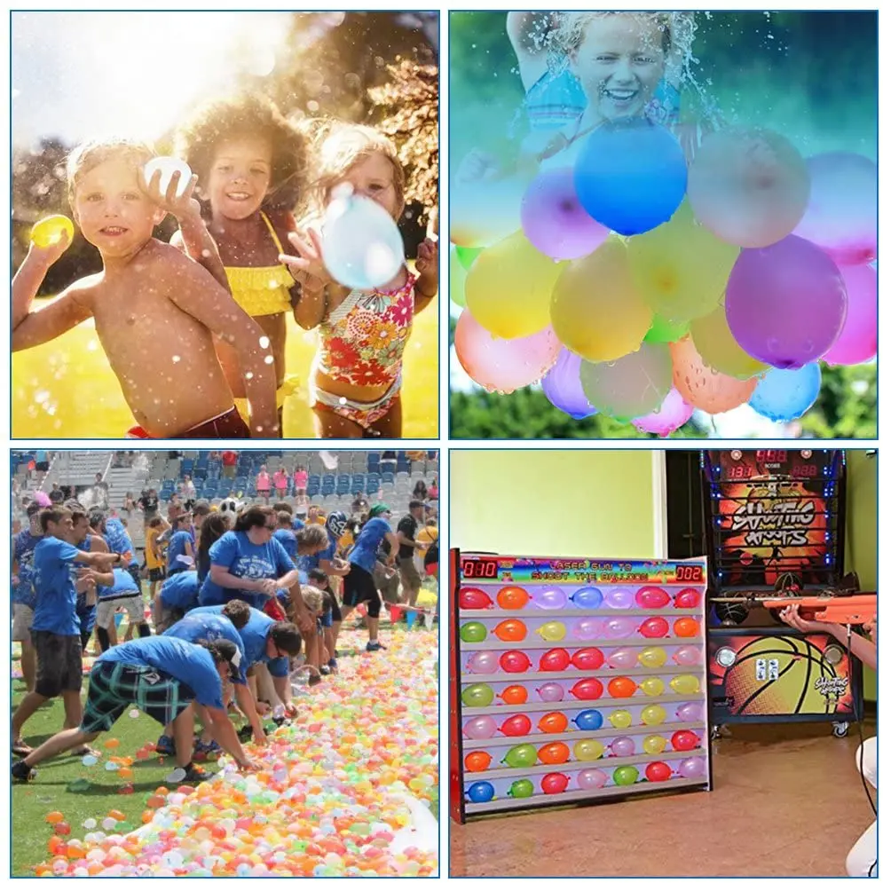 Magic latex balloons for children, outdoor beach toy, birthday party decorations, 1200 units