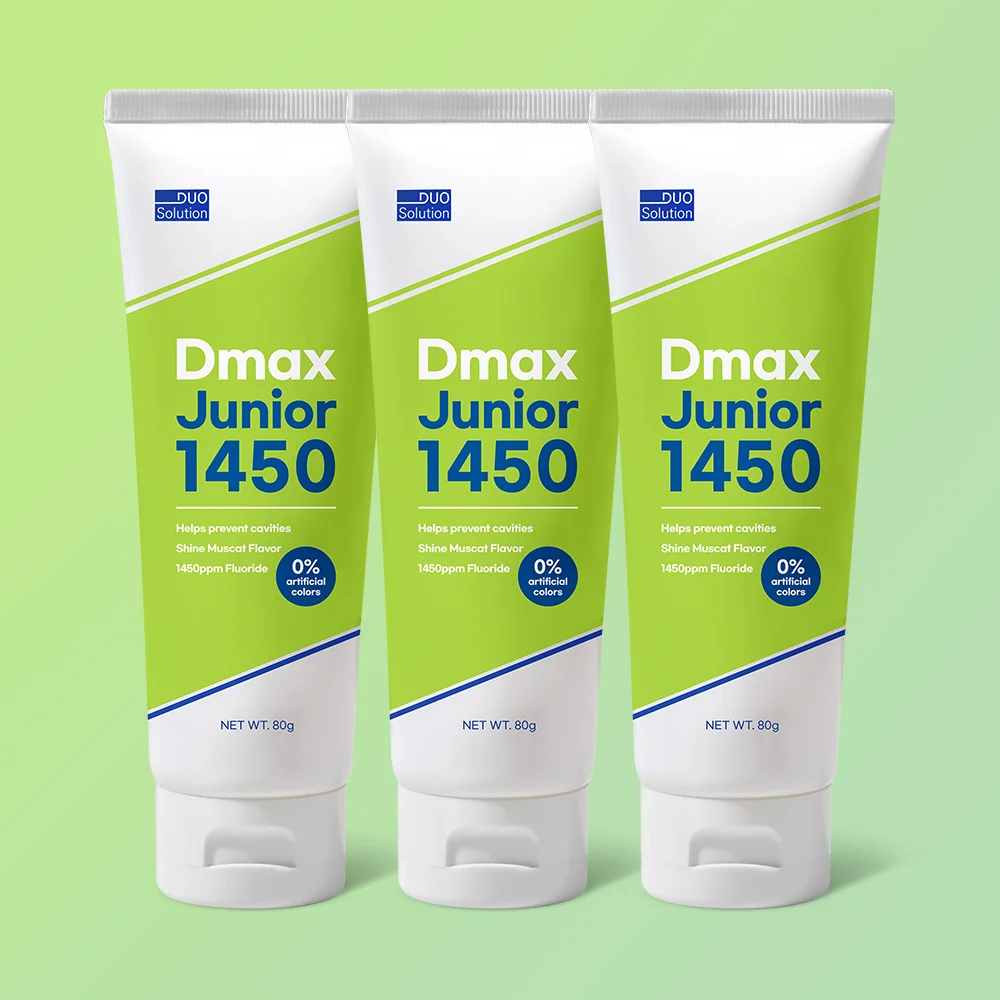 [3] Duo Solutions DeMax junior high fluoride toothpaste (Shine Musket) 1450ppm children's kids baby toothpaste