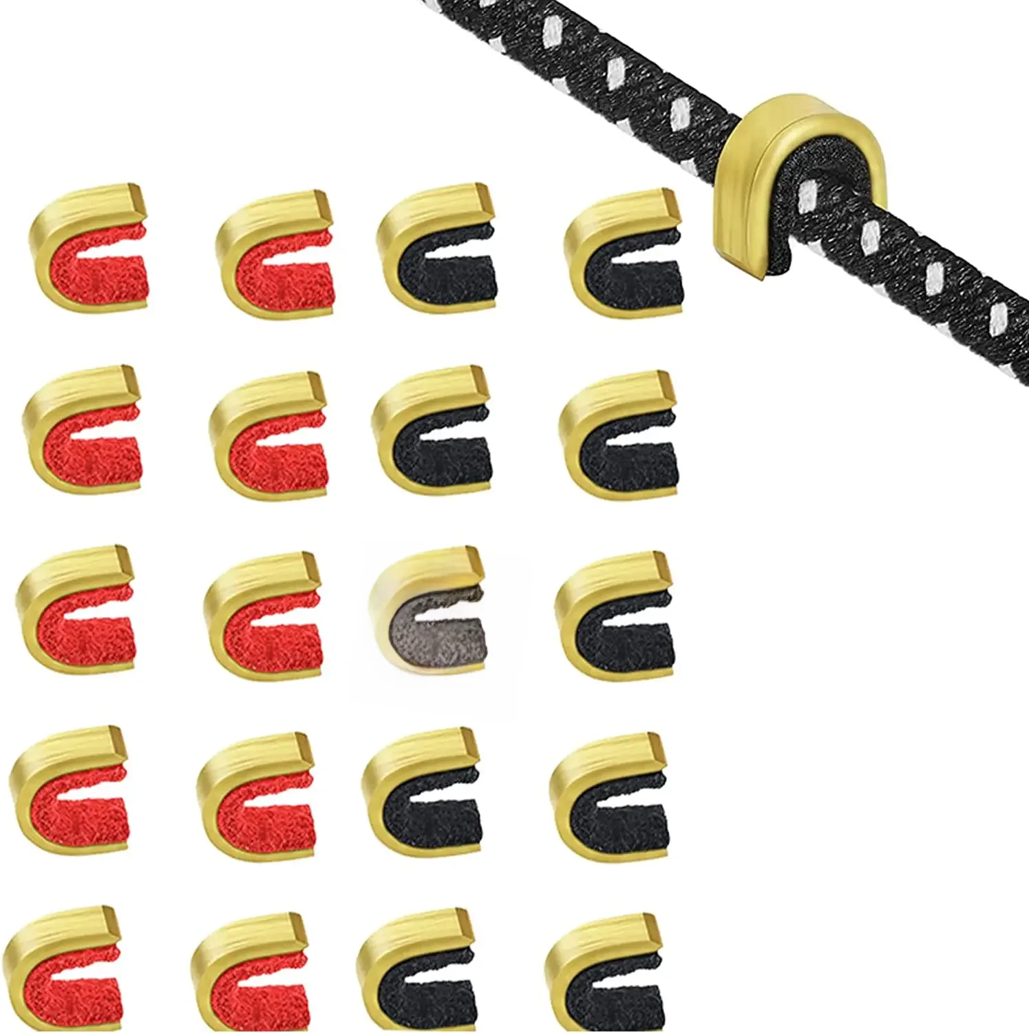 Nock Points â corde d'arc de tir Ă l'arc, 10/20 piĂšces, Clip de boucle pour arc Ă poulies, accessoires d'arc classique