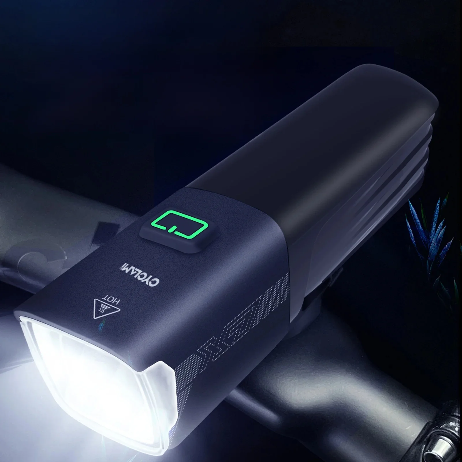 AliExpress CYCLAMI Light Smart Headlights  USB Rechargeable Road Mountain Bike Smart Headlights 1000 lumens Long Life Time