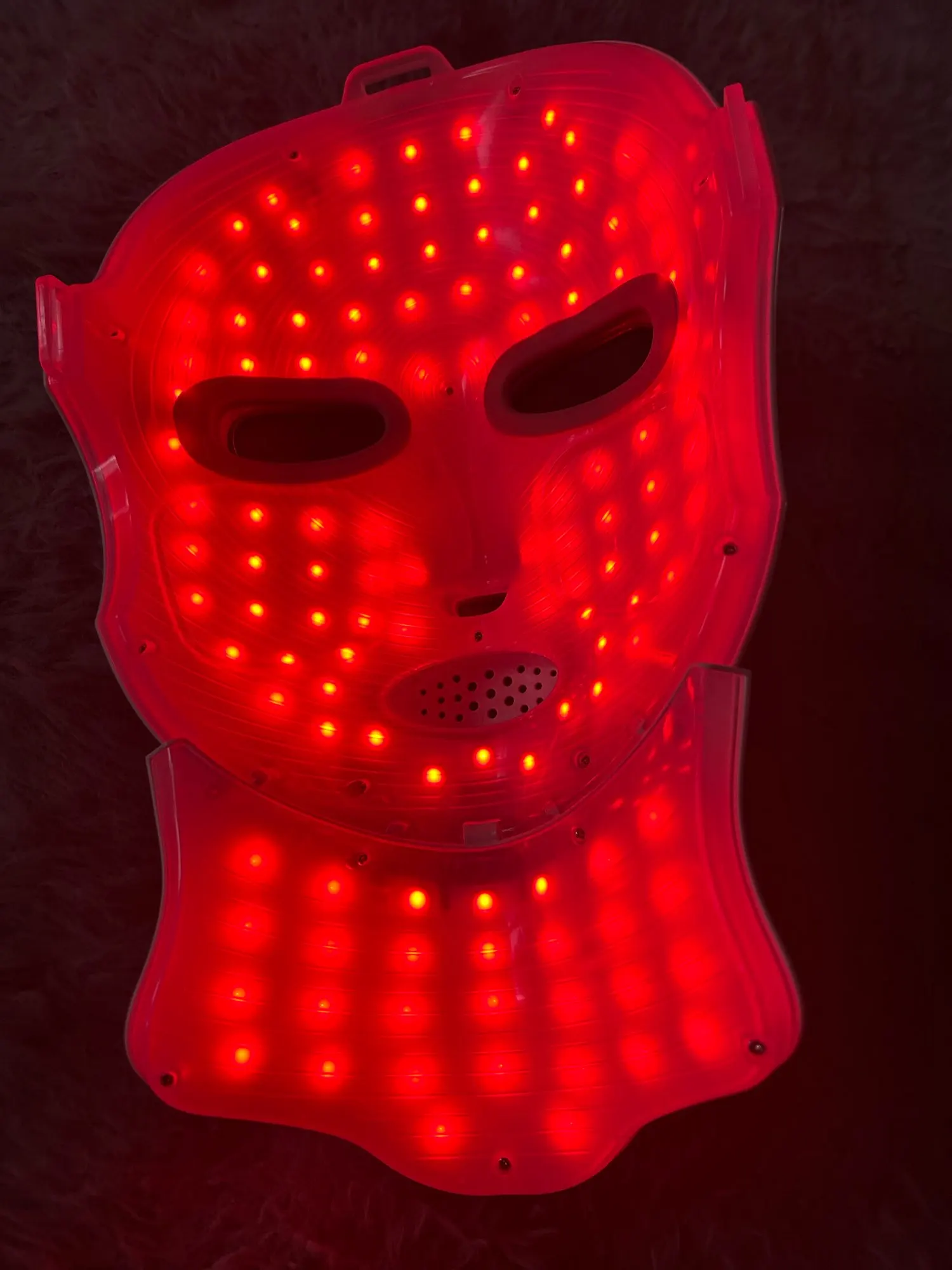 Masque LED 7 Couleurs – Soin Visage Lumineux à Domicile | The Glow Care