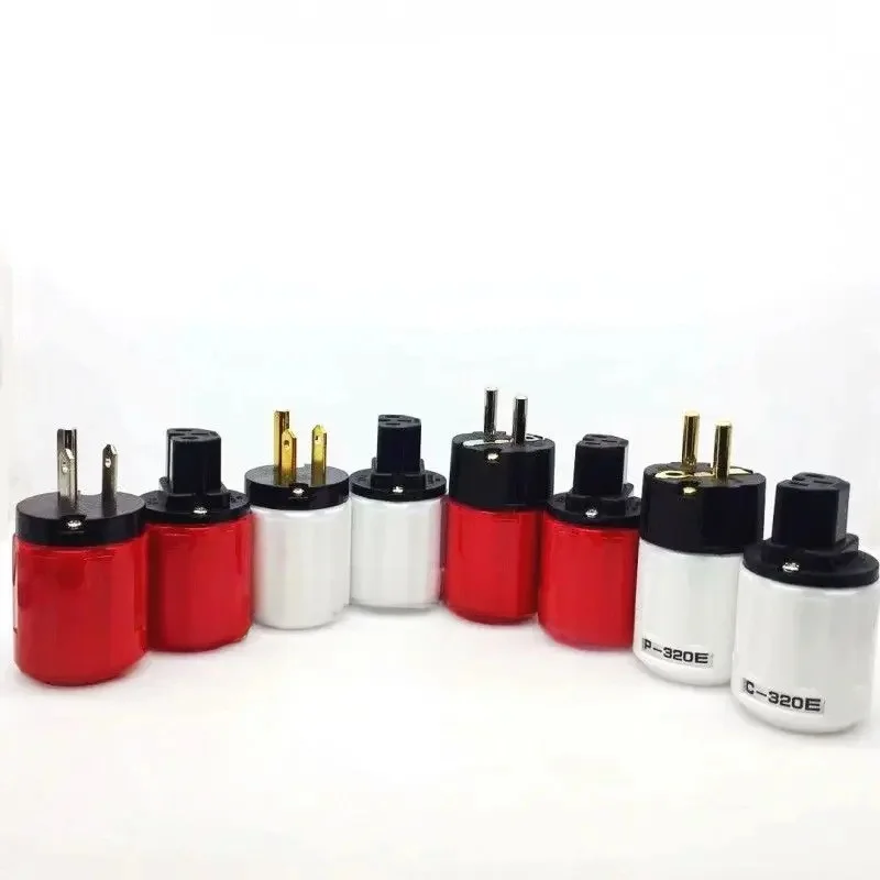Oyaide HIFI P-320/C-320 miedź ue/usa Schuko zasilanie prądem zmiennym wtyczka Ver IEC złącze MATIHUR para — zdjęcie produktu 7