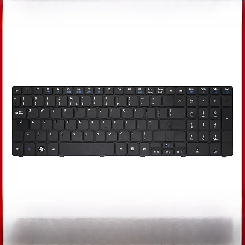 Rosyjski US/SP/BR klawiatura do laptopa Acer Aspire 5542G 5350 5253 5333 5340 5349 5360 5733 5750 5736G 5739 7551 7551g 7739 7750g — zdjęcie 2