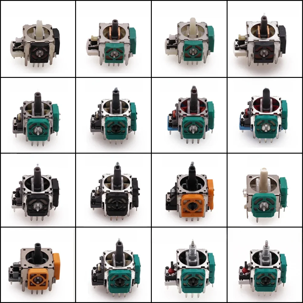 2 pièces pour PS2 PS3 PS4 PS5 pour Xbox 360 Xbox one 3D Joystick analogique potentiomètre de bâton de pouce pour NGC NS Pro