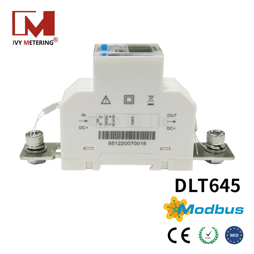 EM613005 12V 24V 36V 48V Battery Monitor RS485 Modbus DC Smart Shunt Energy Meter