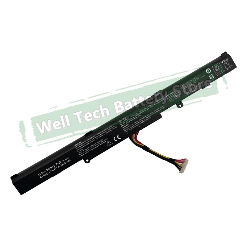 X550E Laptop Battery For ASUS R751 R751J R751JA R751JB R751JK R751JM R751JN R751JX R752 R752L R752LA R752LAV R752LBR752LD Series