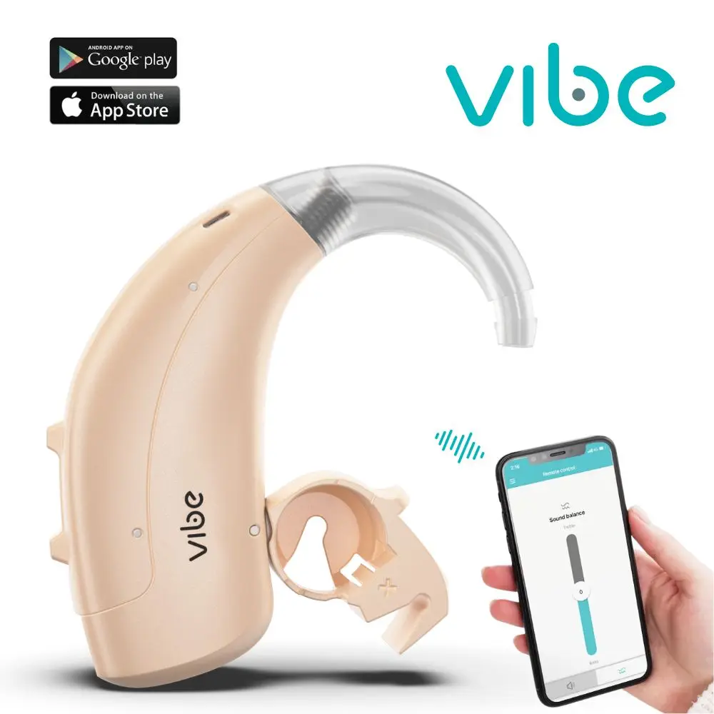 Оригинальный слуховой аппарат Siemens Vibe для больших глухих людей, мощный слуховой аппарат для глухого звука, усилитель звука, цифровой чип, 4/6 каналов