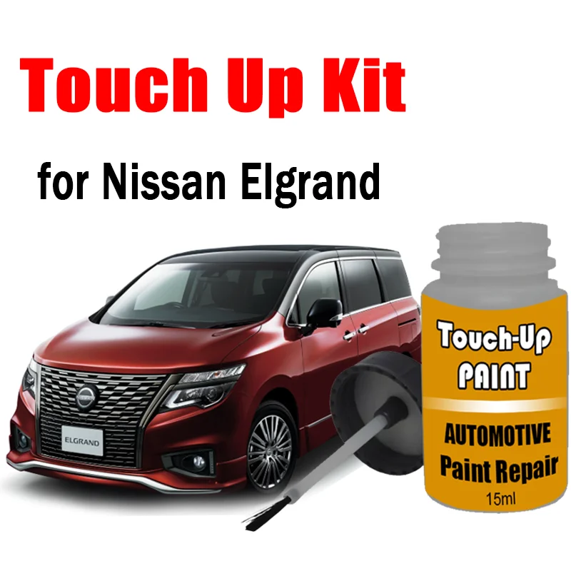 

Автомобильный набор для ретуши (с кистью) для Nissan Elgrand, средство для удаления царапин, аксессуары для ухода за краской автомобиля