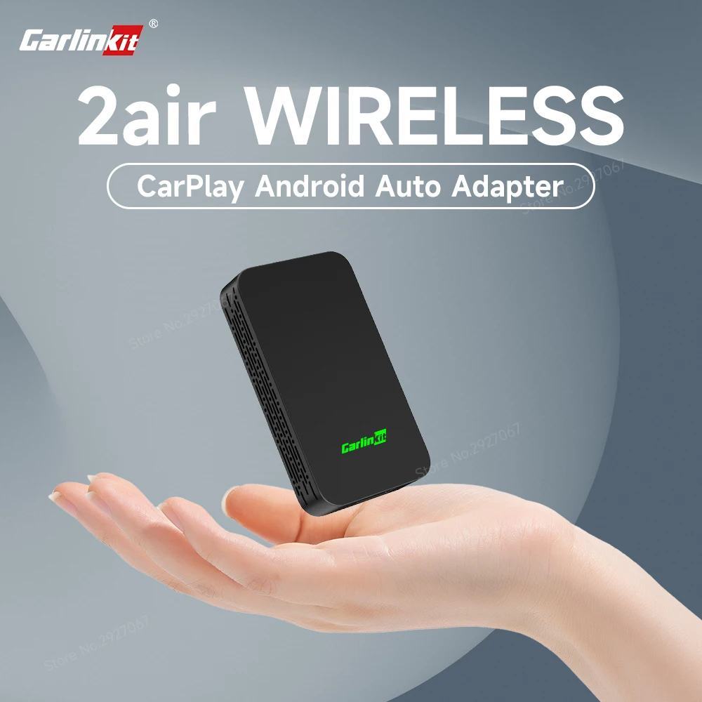 صندوق اللعب اللاسلكي CarlinKit ، قابس وتشغيل محول أندرويد الأتوماتيكي ، ، carghz ، اتصال WiFi لسيارة OEM ، تحديث OTA ، 2Air