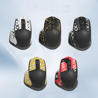 Printed Suede Full / Half cover Mice Sticker Anti-Slip Mouse sticker For Logitech MX master 2s Gaming Mouse