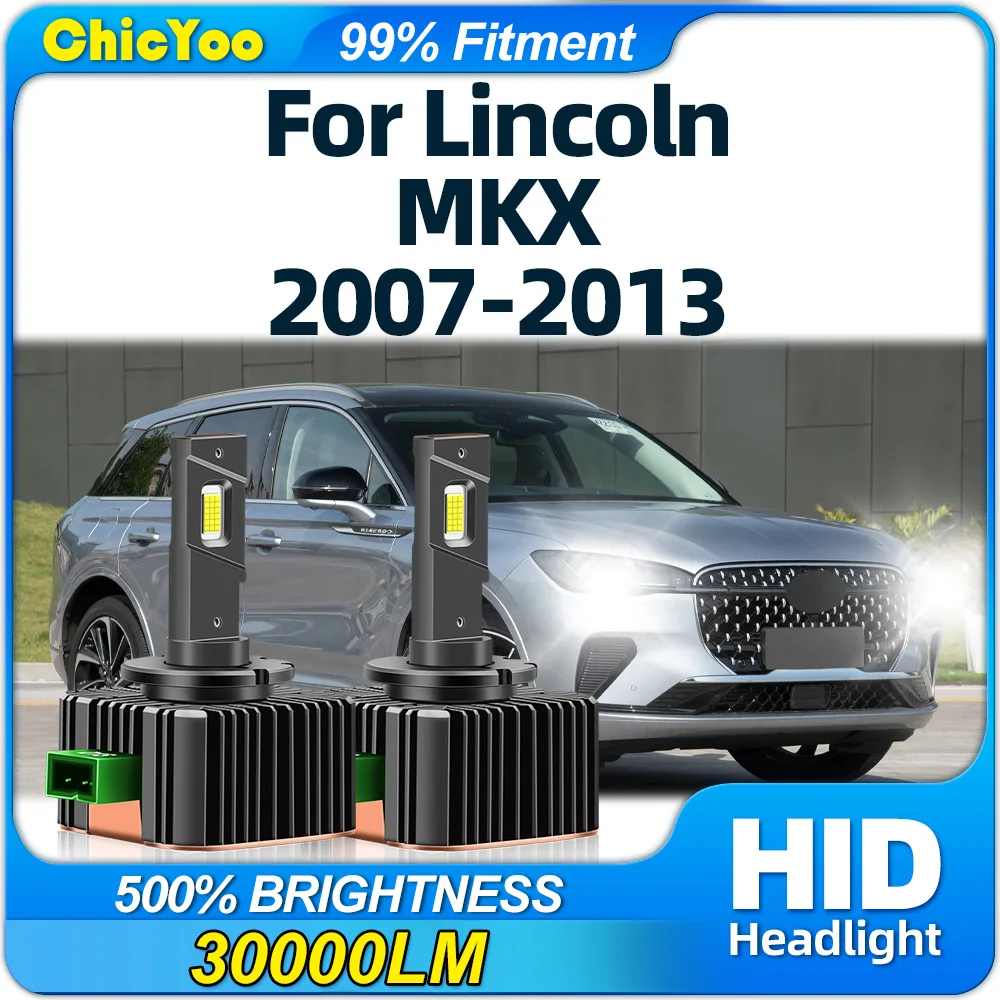 

D3S LED Headlight 120W Canbus No Error HID Xenon Lamps Bulbs 12V Plug&Play For Lincoln MKX 2007 2008 2009 2010 2011 2012 2013