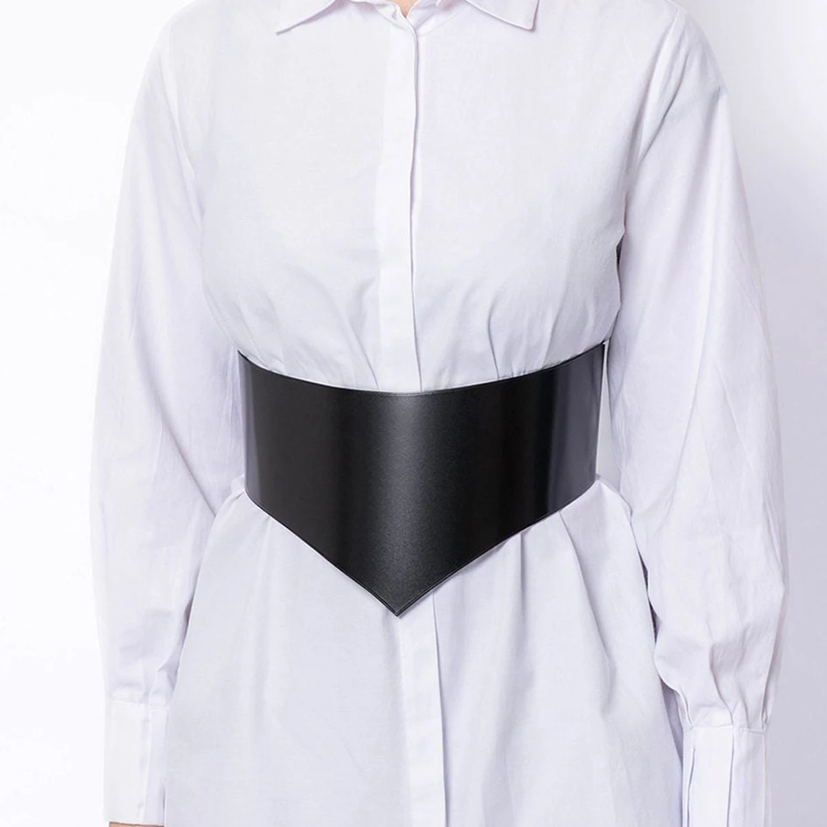 Women Trend Punk Belt Fashion Belt Female Street Style Underbust Corset Belt Wear Corset Top Clothing Women Leather Corset