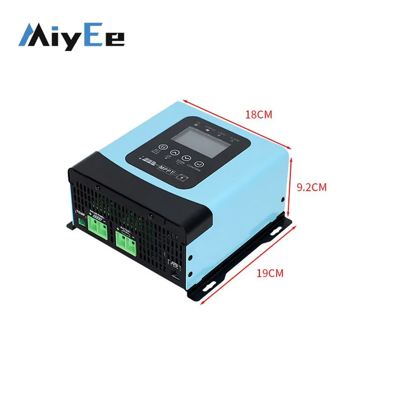 30A/60A/120A  Solar Controller 0-230V Ultra-wide Voltage Input Support Lithium Battery Activation Function