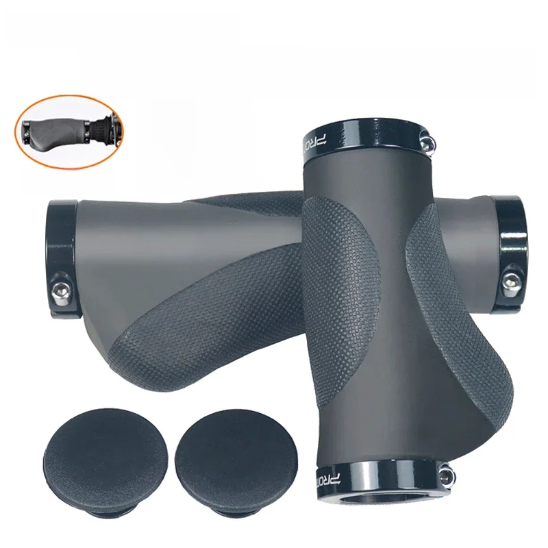 AliExpress SHIZIWANGRI Bicycle Handlebar Grips TPR Rubber Comfy City Mountain Bike Scooter MTB Soft Cycling Handle Bar Cover End Non-slip Aluminum Lock