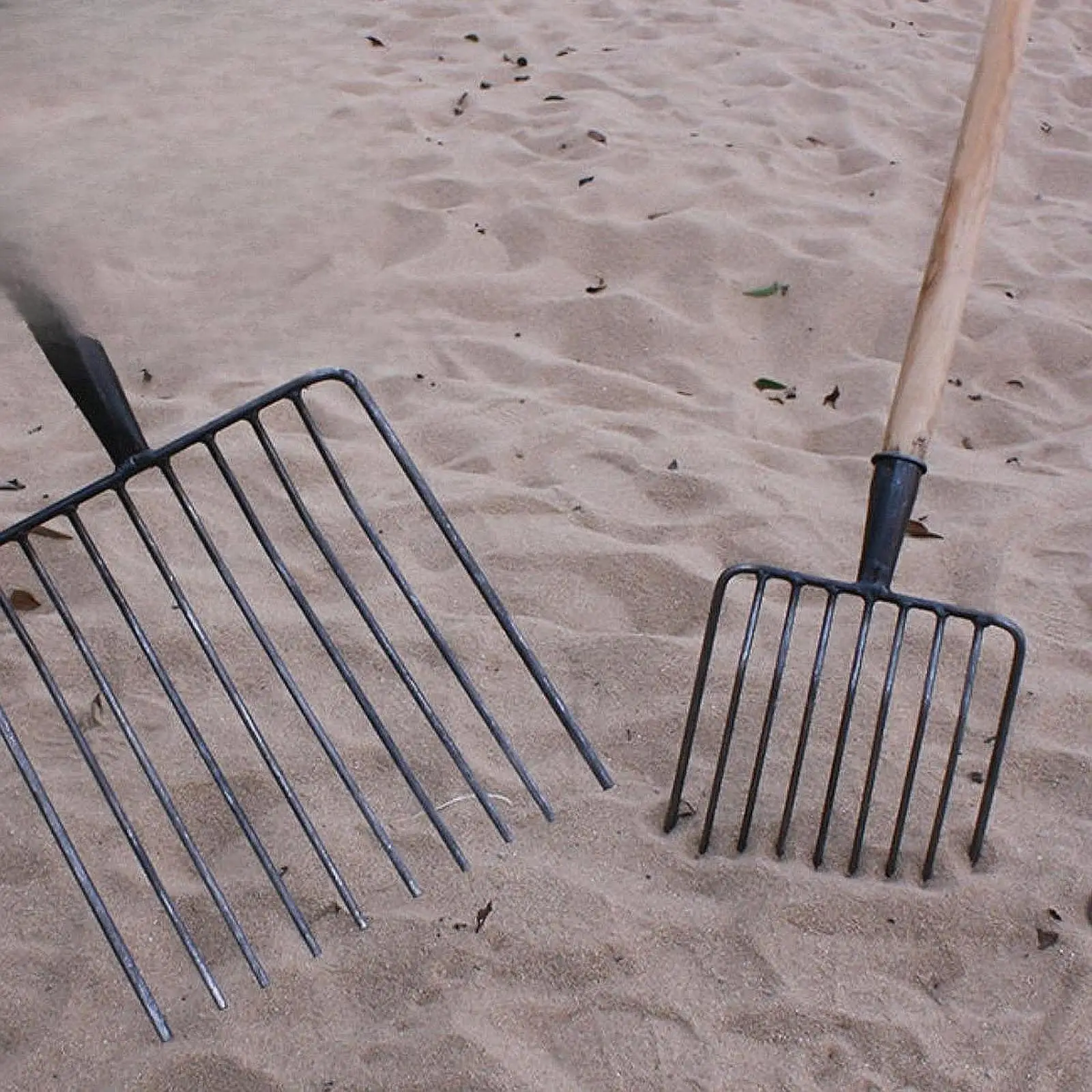 رأس بديل لأداة Pitchfork، شوكة زراعية لمهام الحدائق، 9 أسنان، شوكة حلاقة كشك فولاذي لصيانة طريق المروج #3