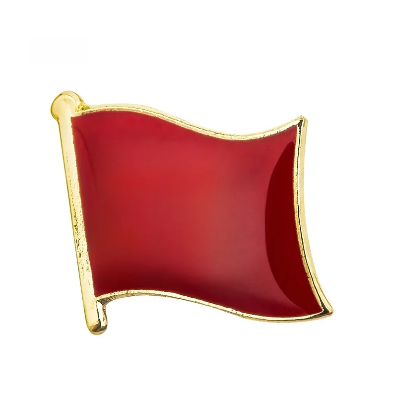 Badges à revers drapeau de la dinde sur une broche, bijoux Rozetten Papier KS-0075