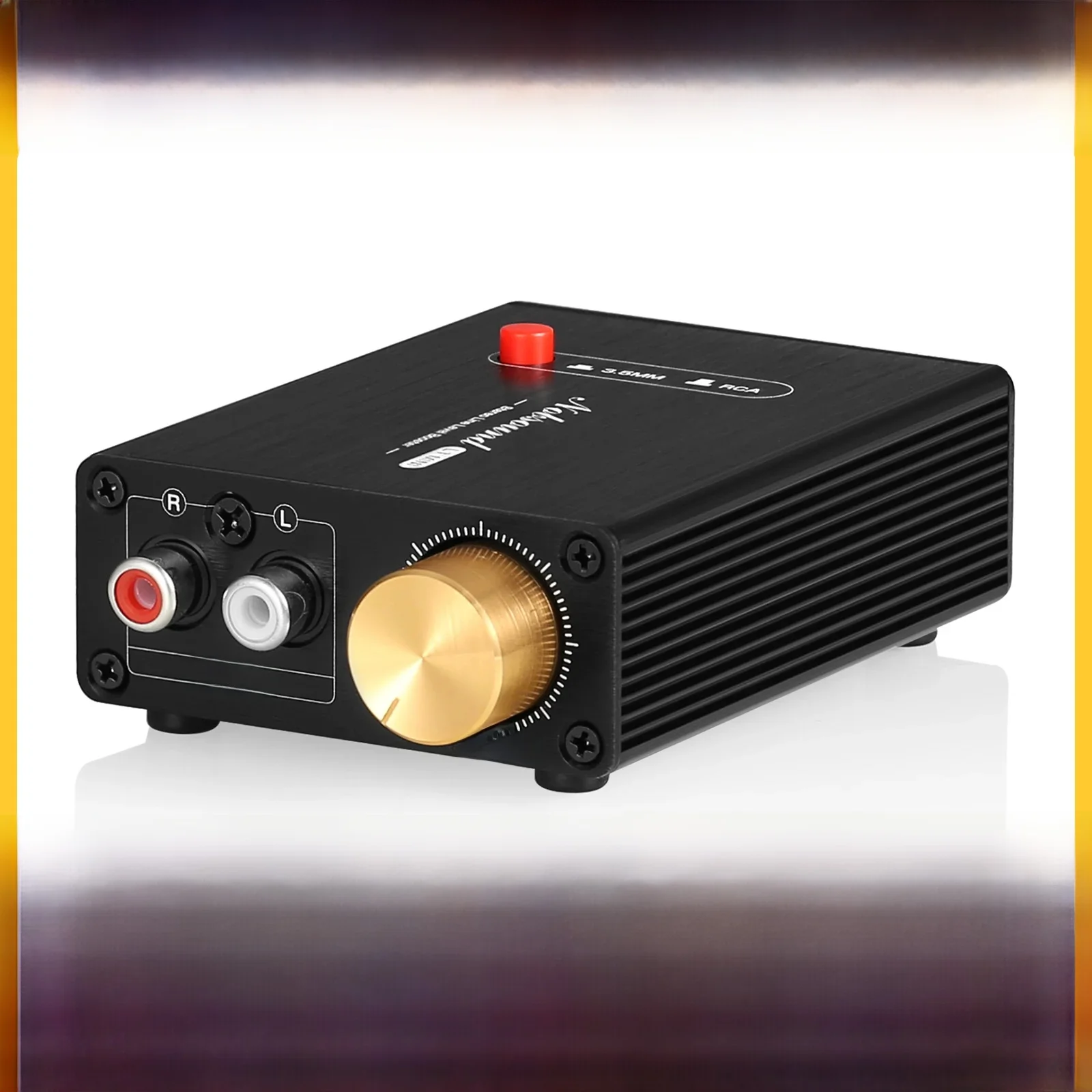 Douk Audio L1MINI Mini stereofoniczny wzmacniacz poziomu linii Wzmacniacz audio Przedwzmacniacz 20dB Wzmocnienie + Regulacja głośności — zdjęcie produktu 7