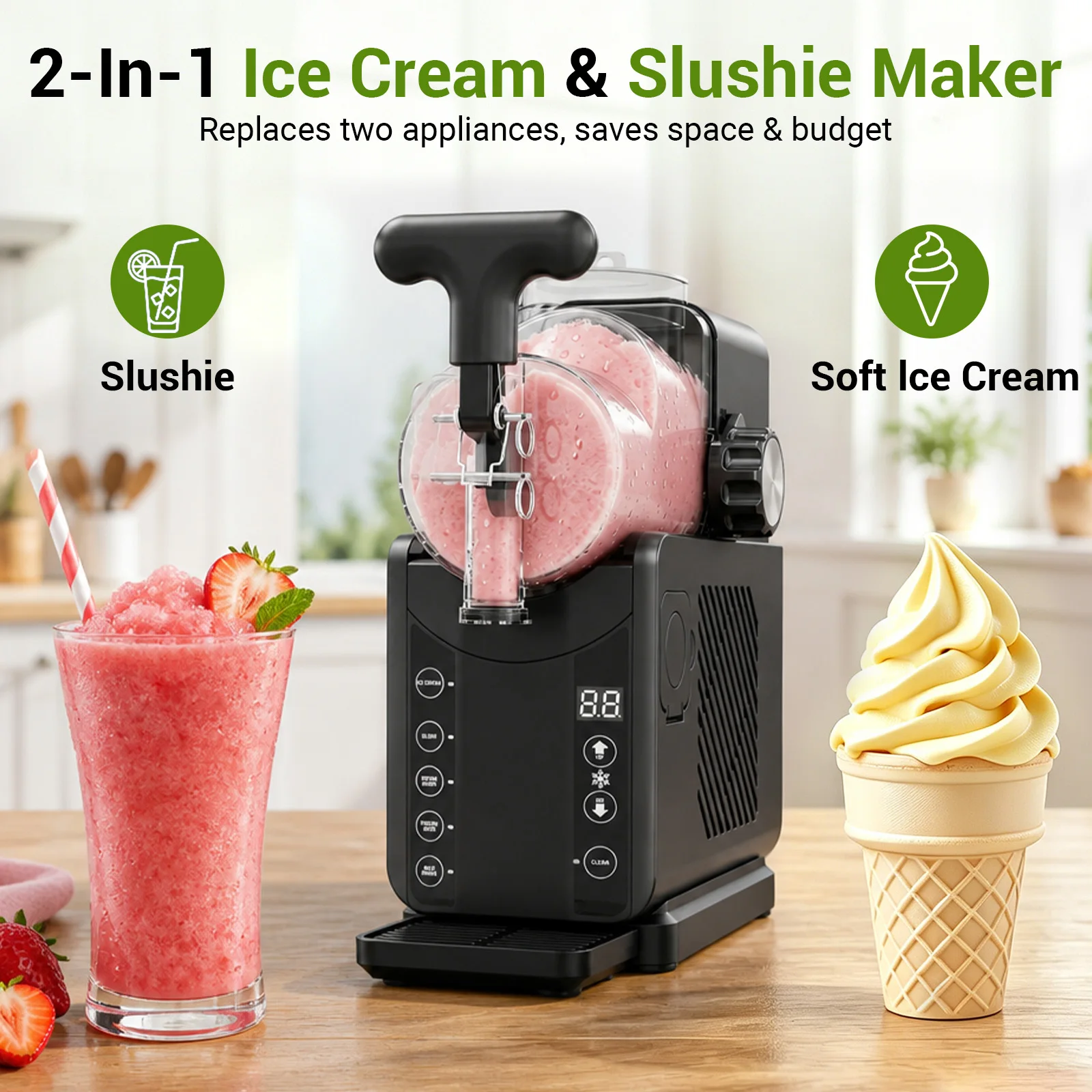 Macchina 2-in-1 per Slushie e  - Slushie Machine Vending recensione e prezzo