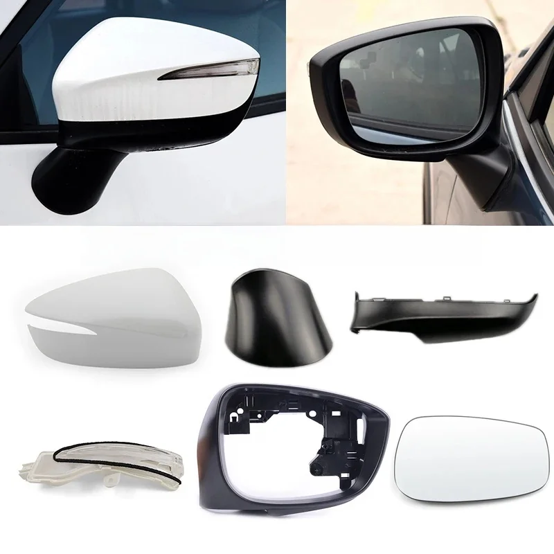 Ramka lusterka bocznego dolna podstawa osłona szklanka lusterka wstecznego do Mazda CX-5 CX5 2015 2016 — 2