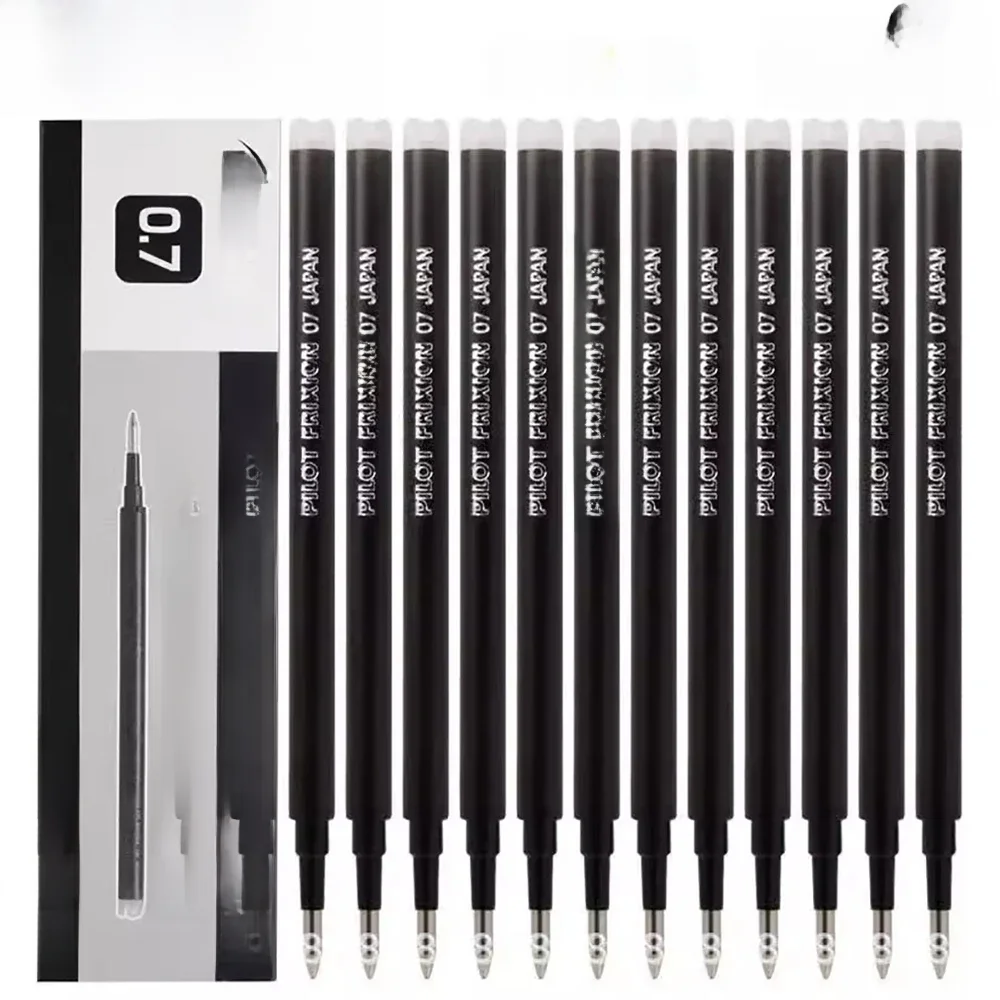 12 sztuk Pilot Frixion zmazywalny wkład do pióra 0.5/0.7mm BLS-FR7/FR5 do długopisu żelowego LFBK-23F/23EF gładkie pisanie łatwe wymazywanie artykułów papierniczych — zdjęcie produktu 7