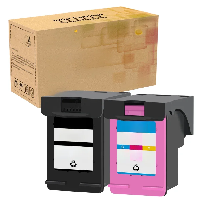 KMCYinks 304 XL 304XL cartouche d'encre à jet d'encre de couleur noire Premium pour HP304 Compatible pour HP DeskJet 3720 3730 2630 3722 3723 3732