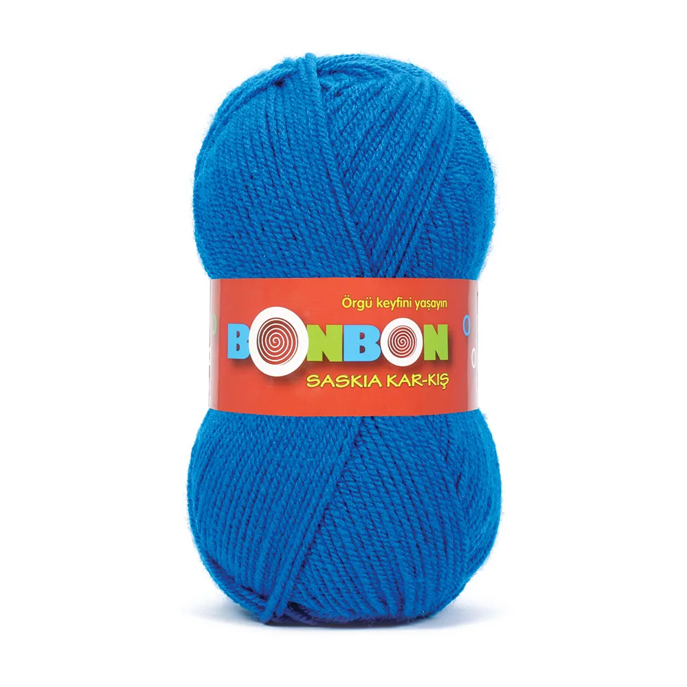 Nako Bonbon Saskia Snow-Winter Wool Hand Knitting Yarn, 100 Grams Of 285 Meters, 18 Color, Acrylic, Yarn, Cardigan, Sweater, Shawl, Home Textile,