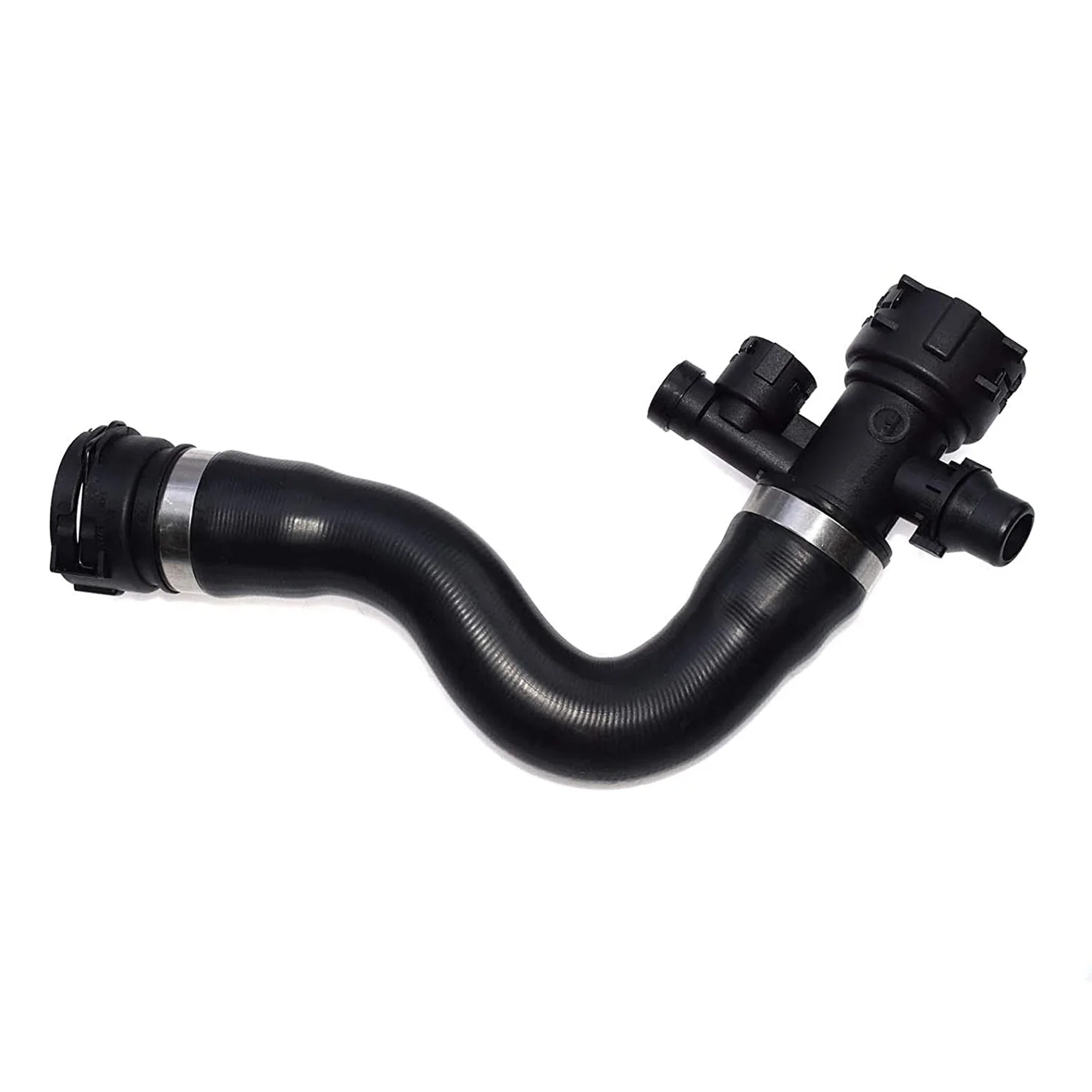 Upper Radiator Coolant Hose Pipe Water Line Fit for -BMW X3 E83 LCI 2.5Si 3.0I 3.0Si 17123415433