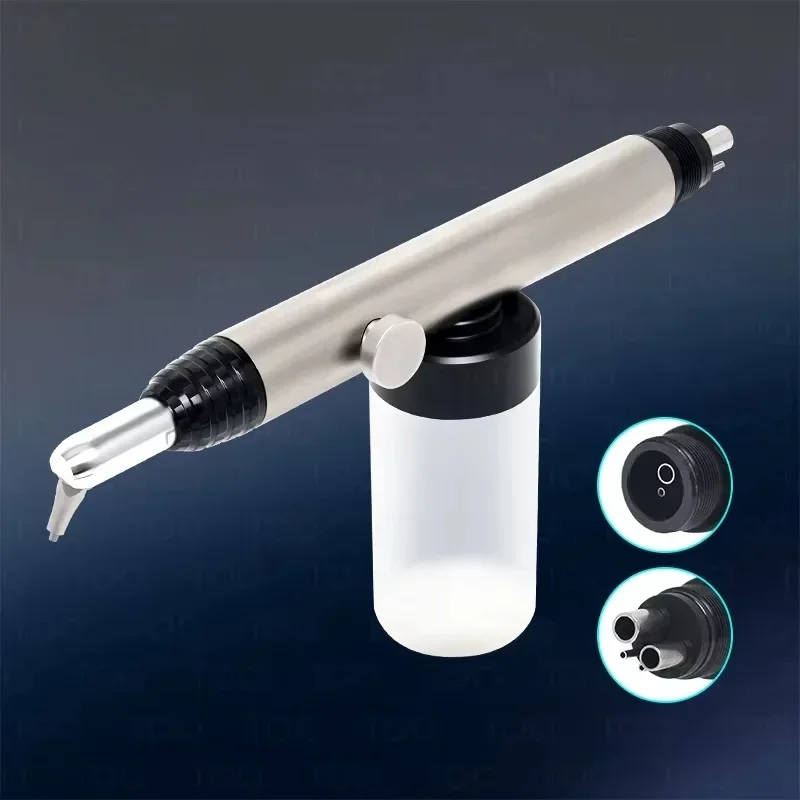 Dental tlenek glinu Micro Blaster interfejs Microetcher piaskowanie pistolet na tlenek glinu ścieranie powietrzem polerka narzędzie stomatologiczne 2/4 otwory — zdjęcie 2