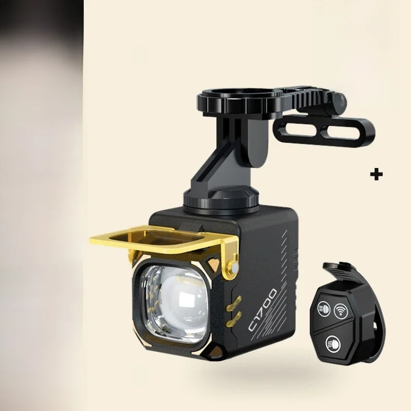 AliExpress 1700 Lumens ZHIYU Bike Headlight Bicycle Flashlight Handlebar Type-C MTB Road Highlight C1700 Front Lamp Bicycle Accessories