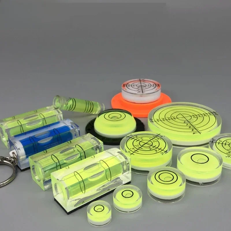 Mini niveau à bulle de précision, outil de mesure circulaire de surface
