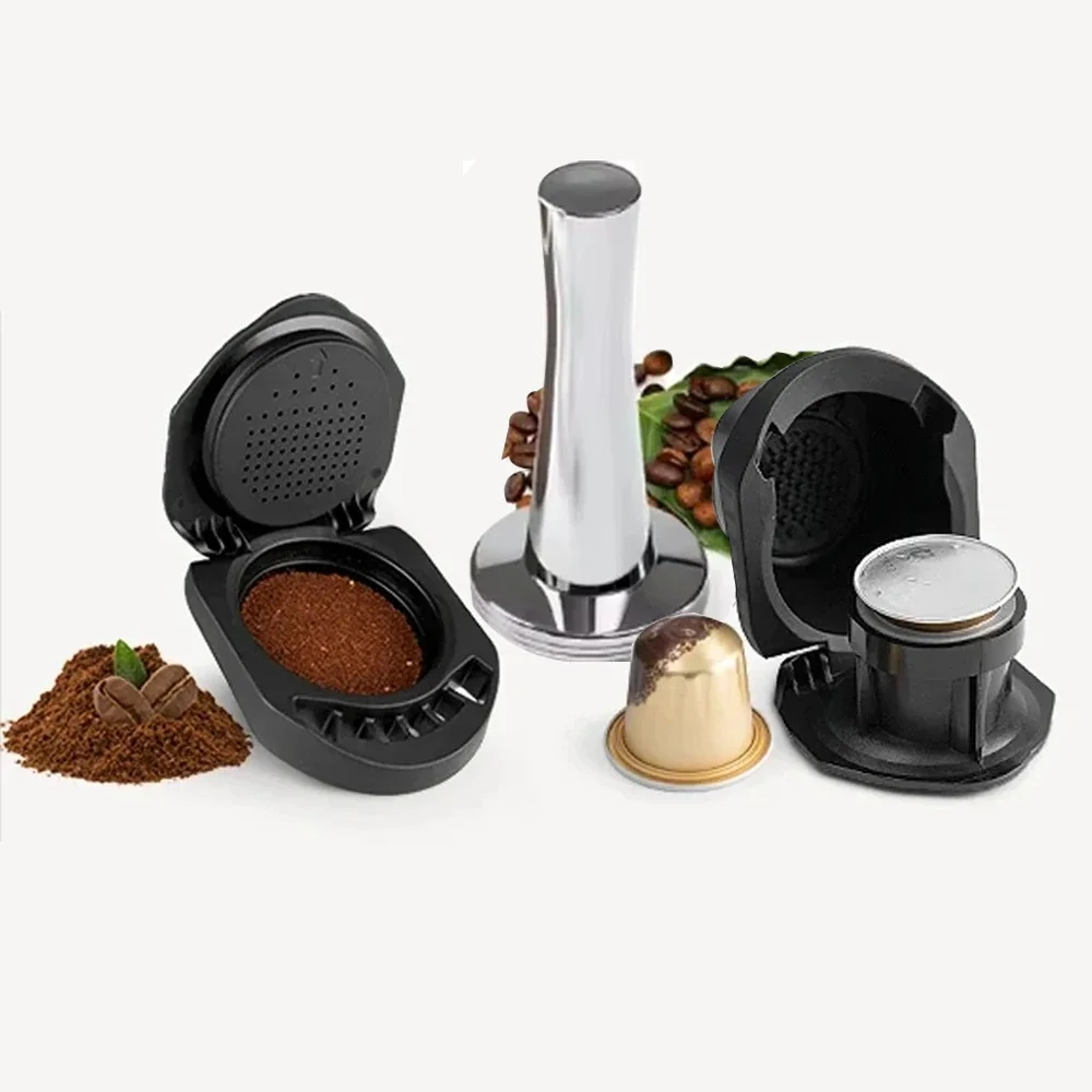 Kaffeekapsel-Adapter für Dolce Gusto, nachfüllbare wiederverwendbare Kaffeekapsel, Konvertierung, kompatibel mit Genio S Piccolo XS-Maschine