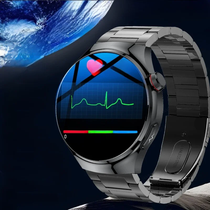 2025 Nieuwe slimme horloge van verpleegkwaliteit Bloedzuurstof Bloedlipide Urinezuur ECG + PPG Lichaamstemperatuur Bluetooth Oproep Gezondheid Smartwatch - afbeelding 2