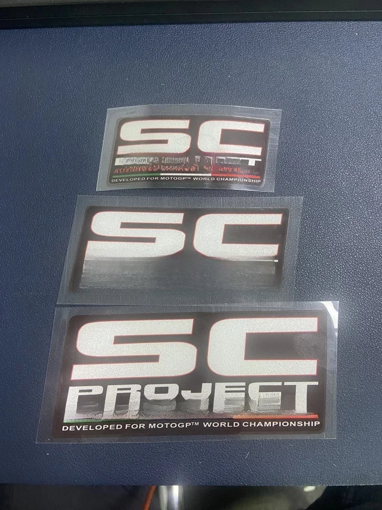 AliExpress A/A/SC 12.4*6cm PROJECT 2PC Exhaust Heat Proof Resistant Sticker Decal Motorcycle Bike Waterproof Jumbo Size
