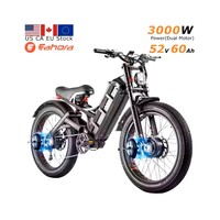 Romeo Pro 2 US EU CA Stock 3000W 26 * 4.0 Fatbike Ebike Electric Fat Tire Mountain E Hybrid Cargo Dirt Bike Bicycle Adult ﻿