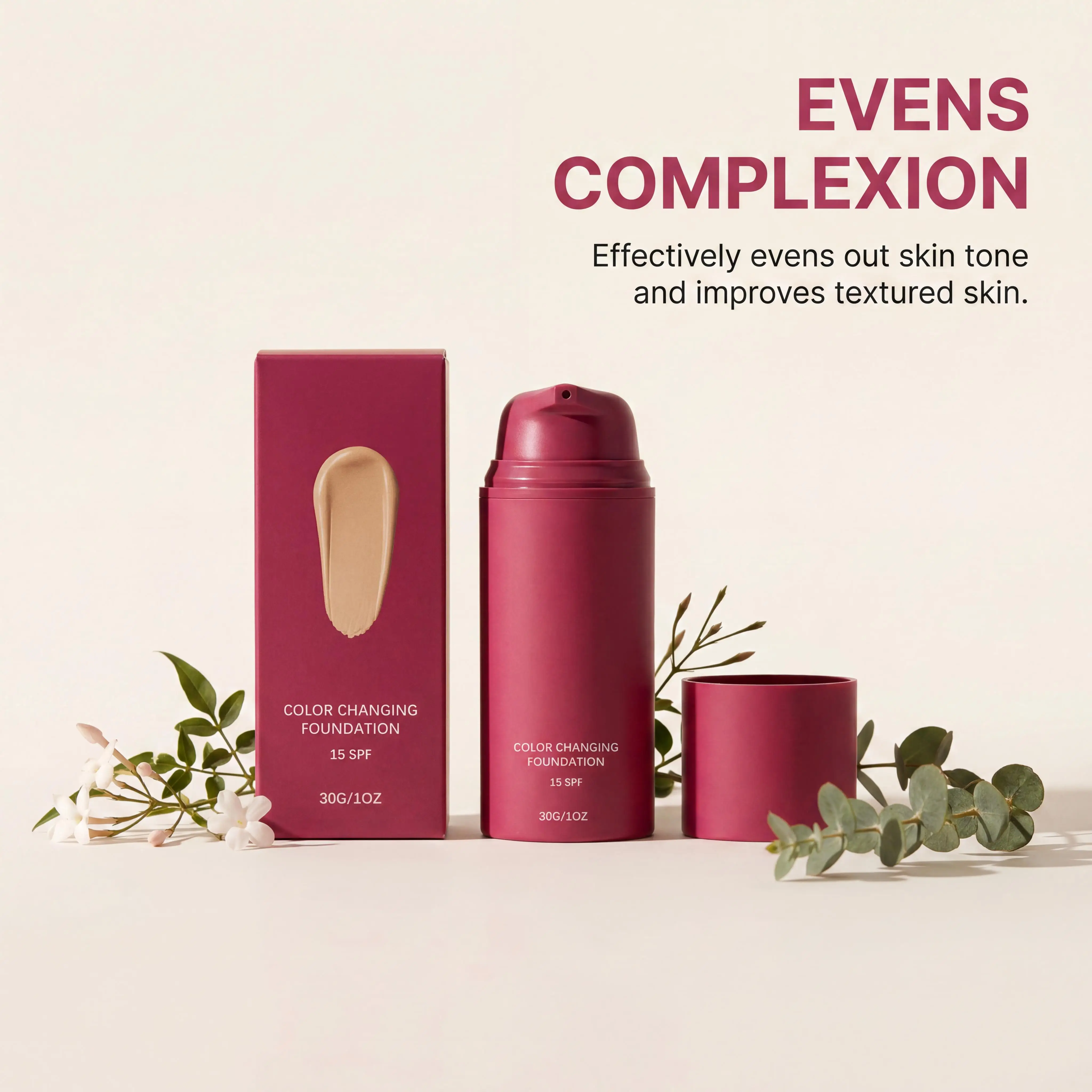 Color-Changing Liquid Foundation — product detail 3