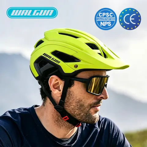 Trail bike helmet MTB mountain XC AM bikes helmet for men women adults off road cycling helmet with visor enduro bicylce helmets