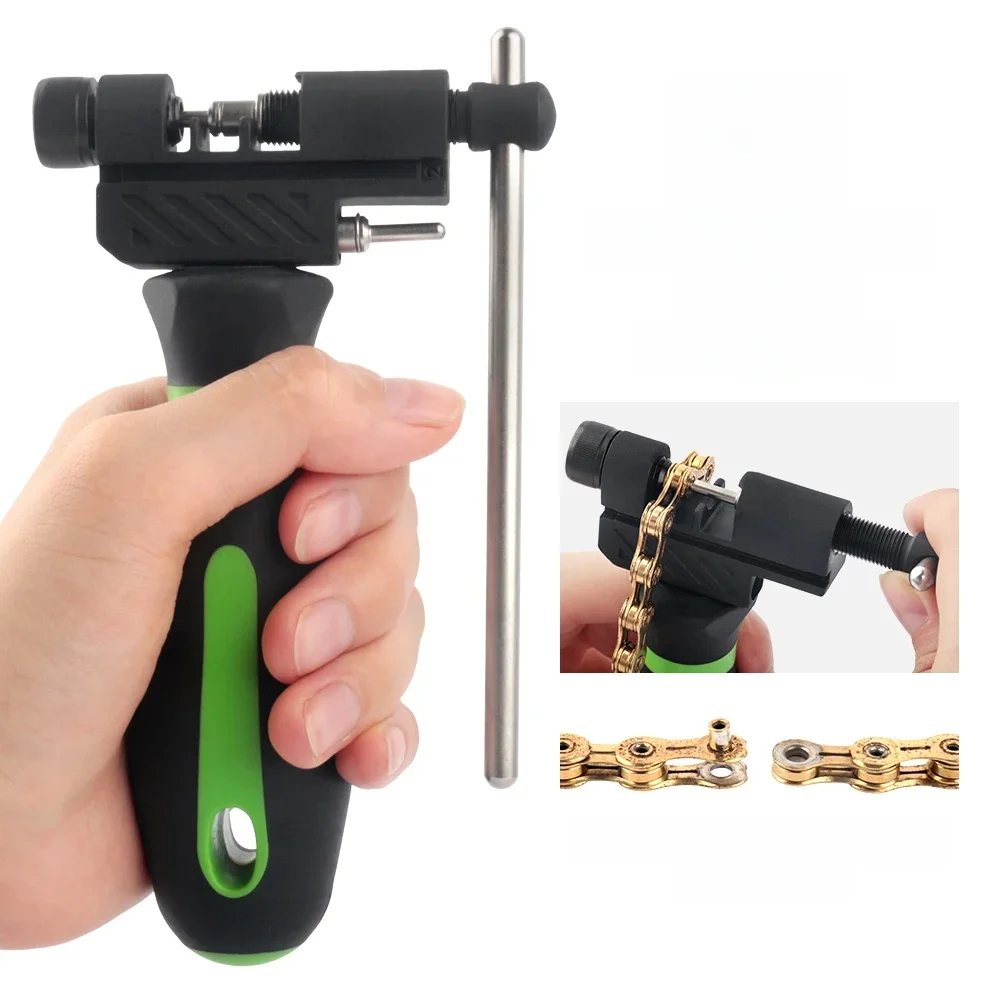 AliExpress KMC Bicycle Chain Tool Pin Remover MTB Bike Link Breaker Splitter Road Bike Chain Cutter Bicycle Repair Tool Cycling Accessories