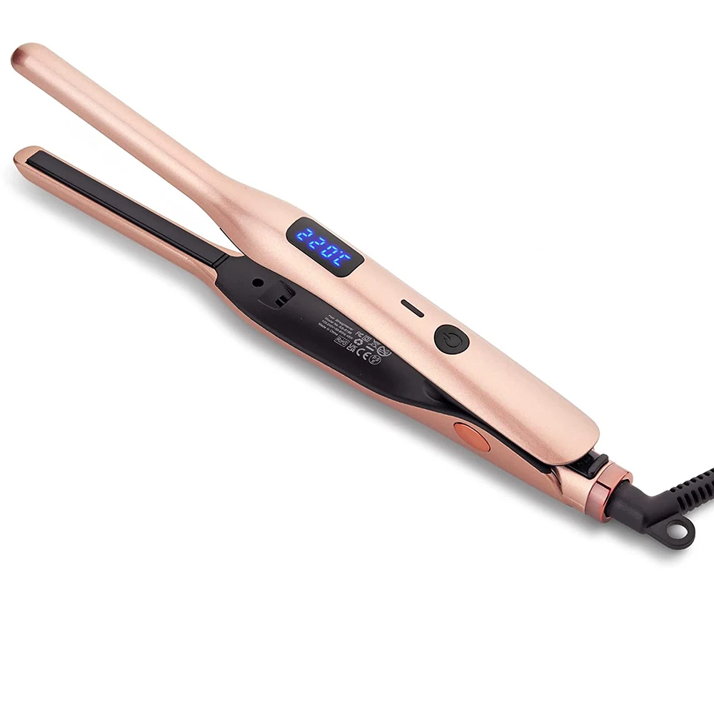 

Hair Straightener Hair Curler Professional Ceramic Flat Iron 2 In 1 Hair Tool Women And Men Beard Straightene