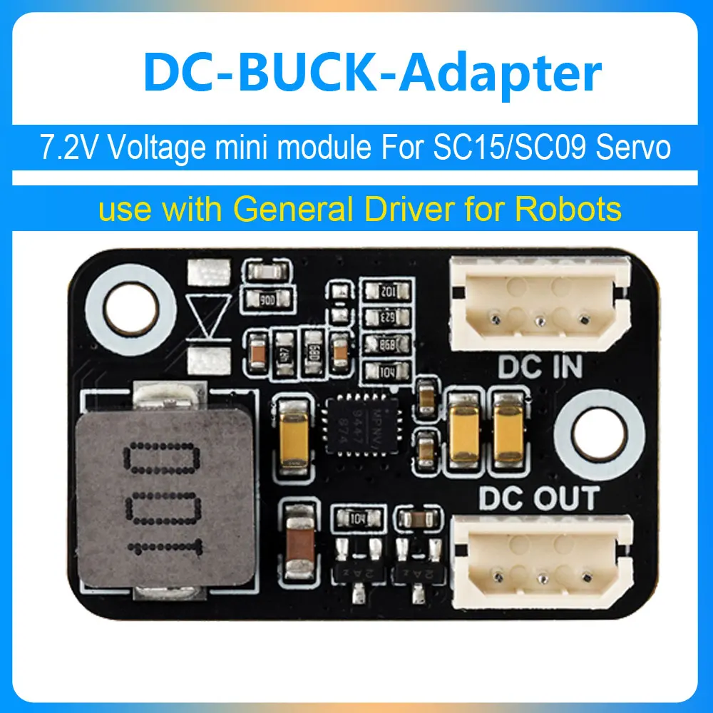 Bus Servo DC-BUCK-Adapter 7.2V Voltage mini module For SC15/SC09 Servo