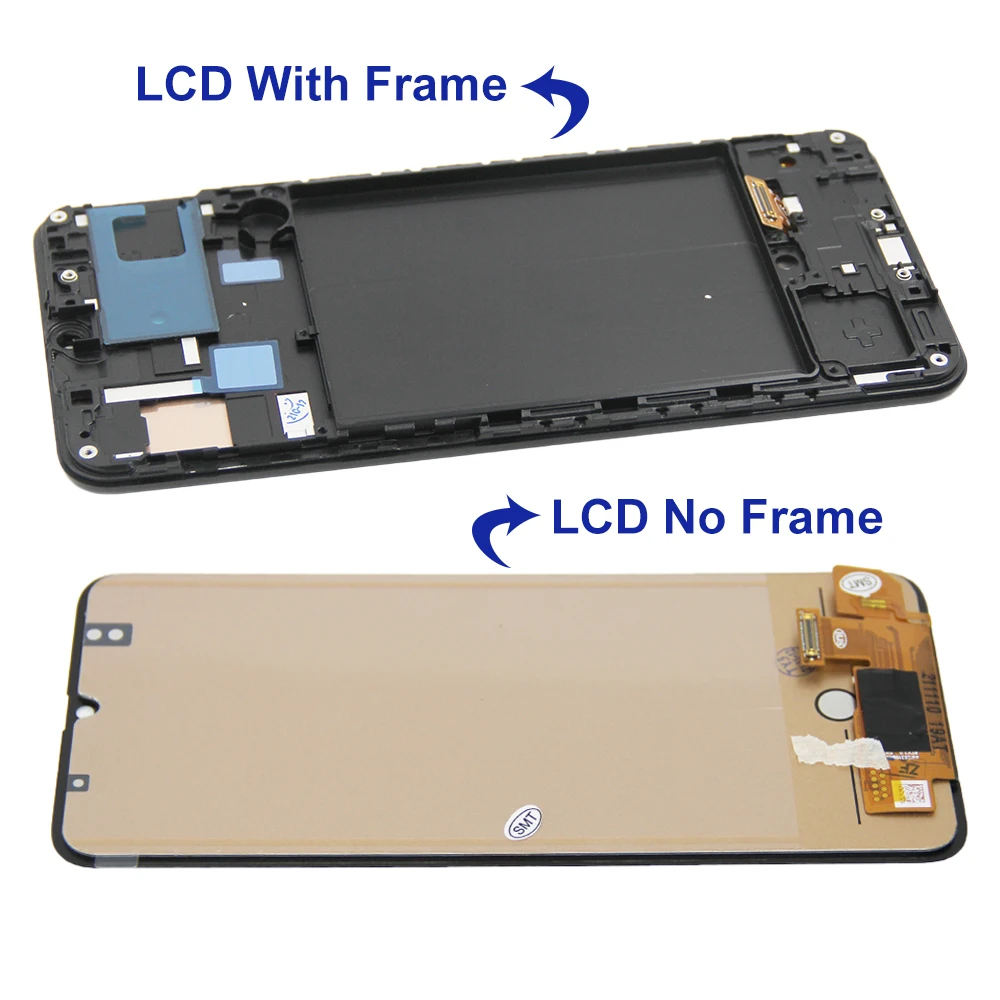 6.4\'\' Display For SAMSUNG A30 A305/DS A305FN A305G A305GN A305YN LCD Touch Screen Digitizer with frame Assembly