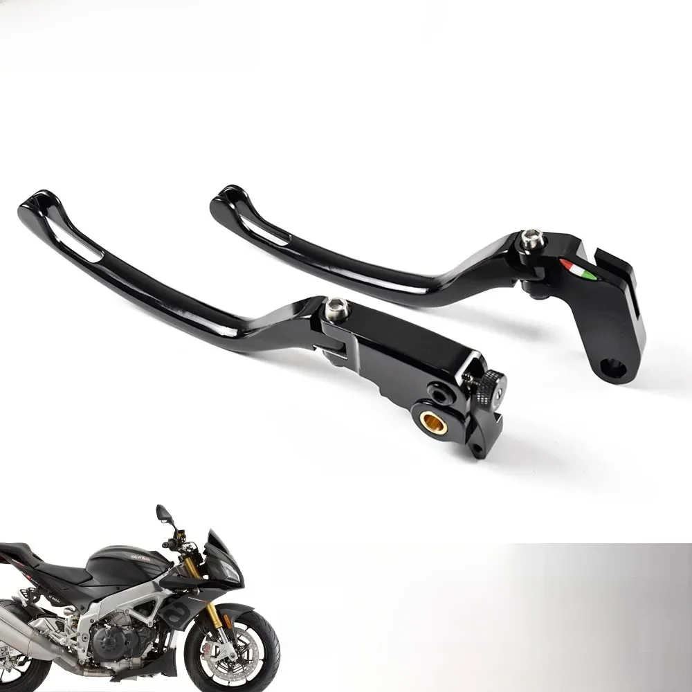 Levier d'embrayage et de frein de moto réglable pour APRILIA TUONO V4 1100RR/Factory 2017-2024, poignées de rechange pliables longues et courtes RCS