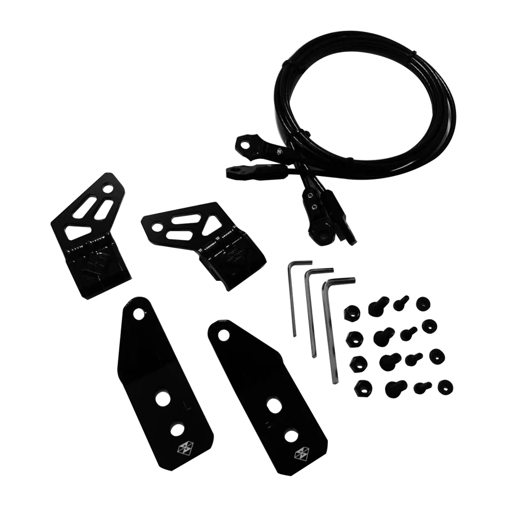 

SXMA JL1220 Branch Split Line，Stainless steel wire，for Jeep JL for Wrangler 2018+