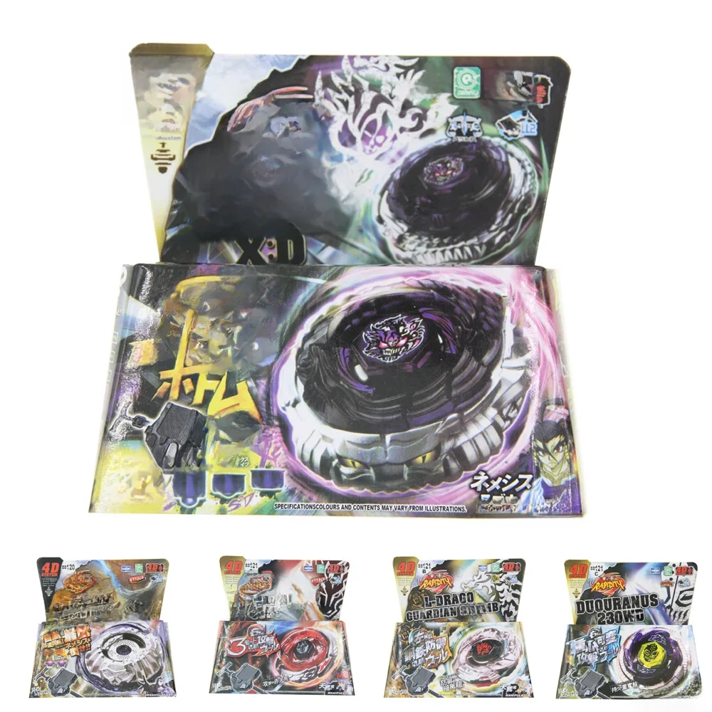 METAL FUSION Rapidité Toupie B122 Diabl0 Nemesis X:D Metal Masters Fury BB-122