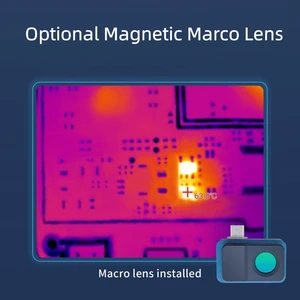 Tooltop-Android-Typ-C-Thermoage für Solarpanel, mobiles Stromgerät, Ausfallerkennung, T7, 256*192, 25Hz 8 Hauptverkäufe Smartphone mit Thermokamera - №2