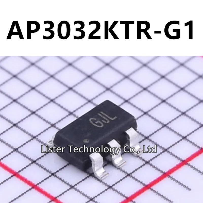 10~100Pcs/Lot New AP3032KTR-G1 SOT23-6 AP3032KTR AP3032 Marking:GJL SOT-23-6 LED driver