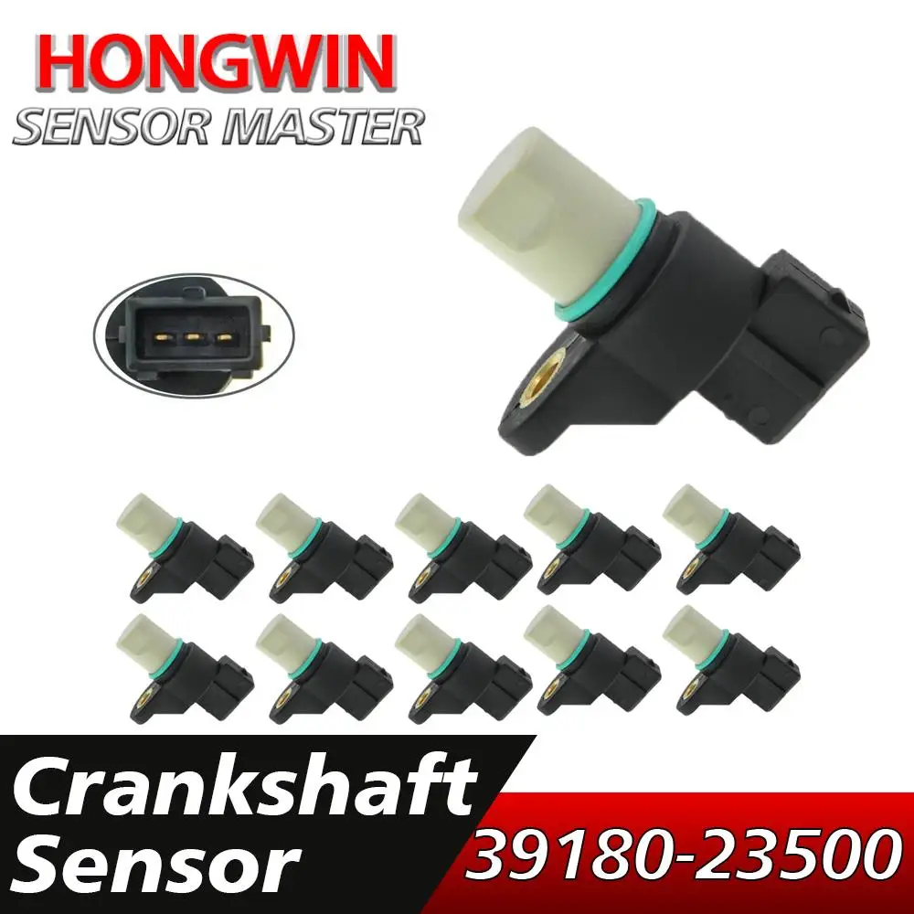 

10 PCS Crankshaft Position Sensor OEM NO.: 39180-23500 3918023500 For Hyundai Elantra Tucson Tiburon Kia Soul Sportage Spectra