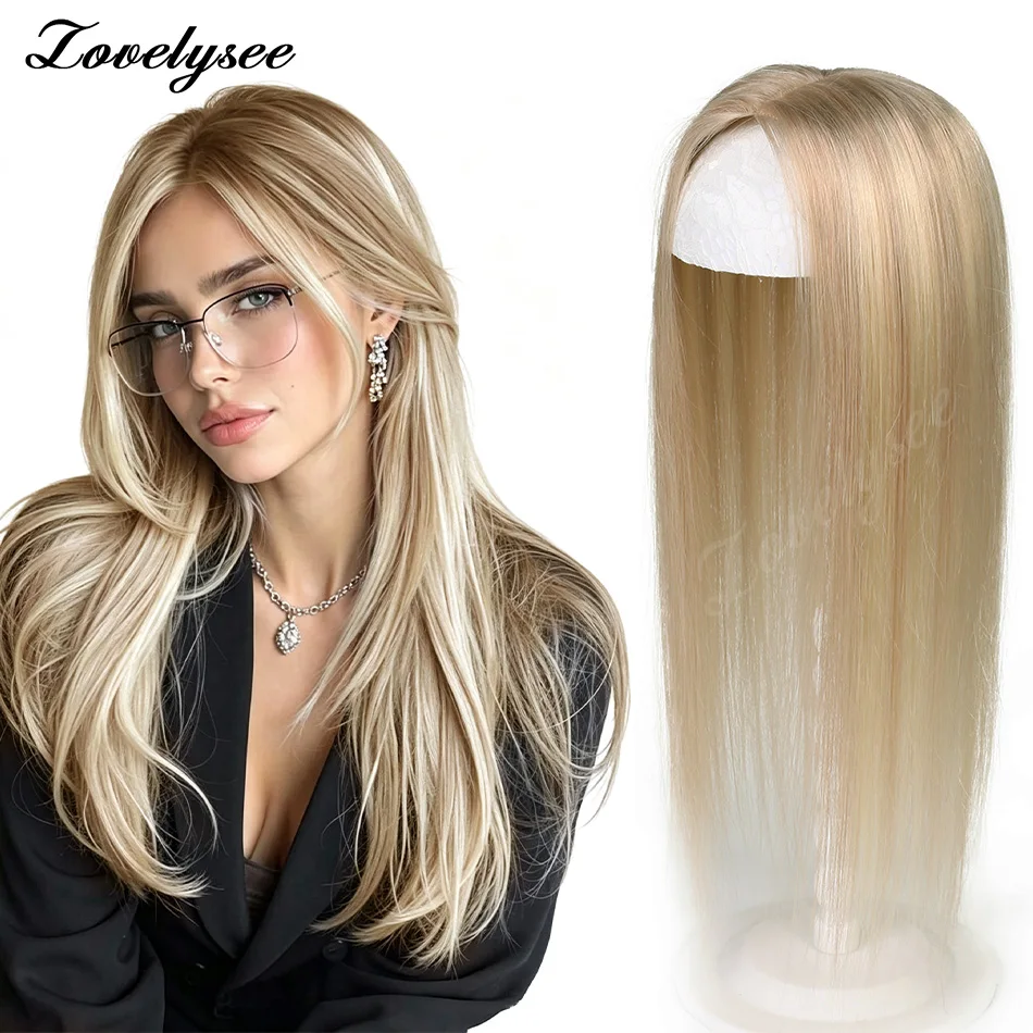 topper-biondo-ombre-da-17-pollici-10-12-cm-100-capelli-umani-veri-lisci-con-base-in-pu-a-iniezione-e-4-clip-per-donne