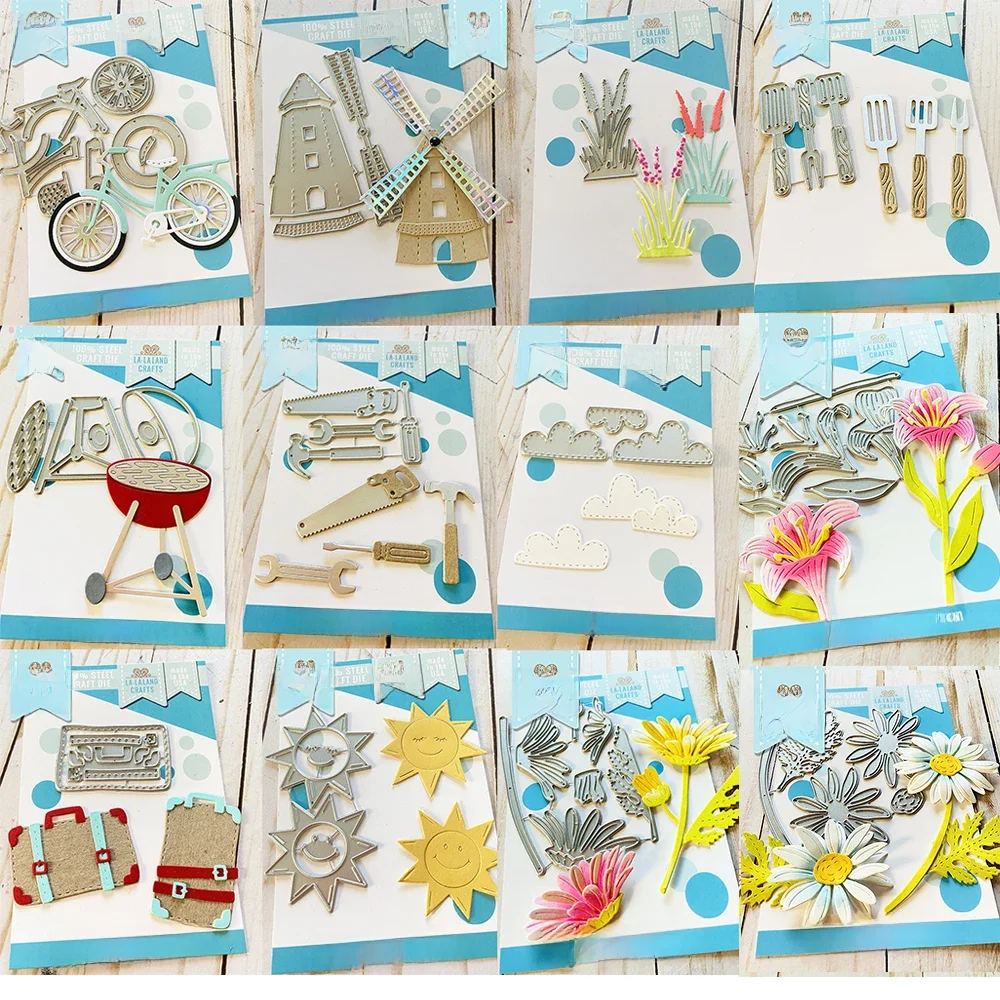 Piggy Craft Metall-Stanzformen, geschnittene Form, die neue Serie kommt, Scrapbook-Papier, Bastelwerk, Messerform, Klingenstanzer, Schablonen
