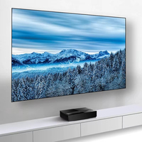 60-150 Inch T-Prism ALR UST Projection Screen Fixed Frame Anti-light Screen For Awol Fengmi UST Ultra Short Throw Projector