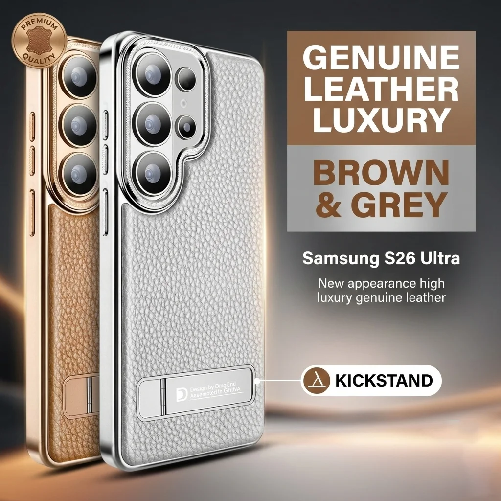 Luxury Leather For MagSafe Compatible Magnetic Case For Sams